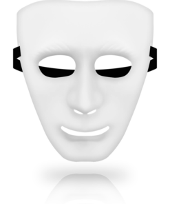 Alternative view of OHMAMA - MASKS WHITE MASK ONE SIZE