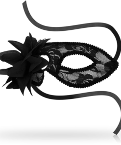 Alternative view of OHMAMA - MASKS BLACK LACE AND FLOWER MASKS