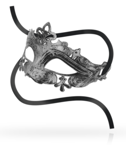 Alternative view of OHMAMA - MASKS VENETIAN STYLE MASK SILVER