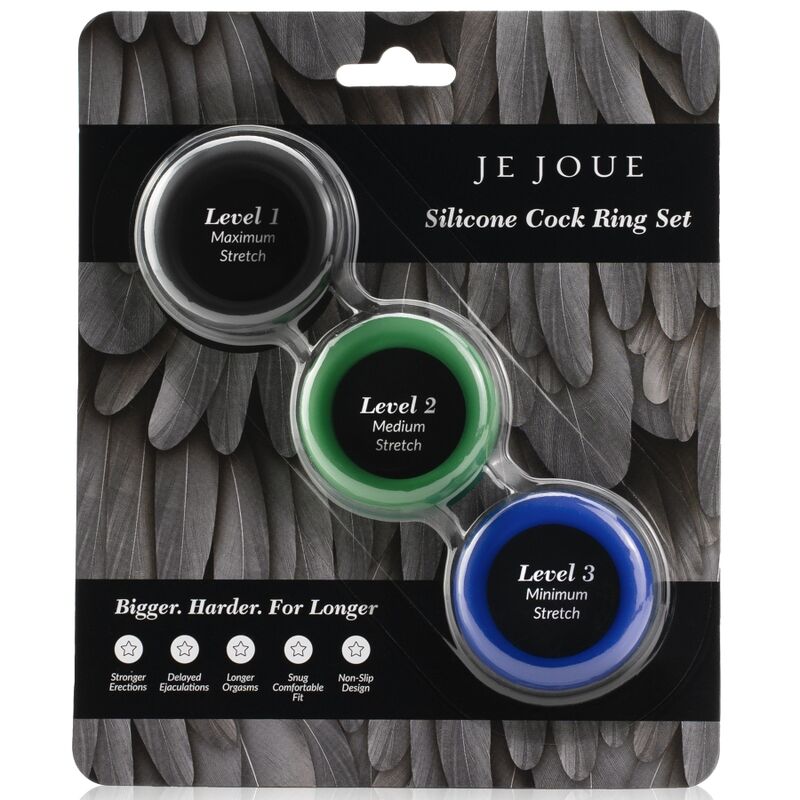 JE JOUE - SILICONE SET SILICONE PENIS RINGS - Image 2