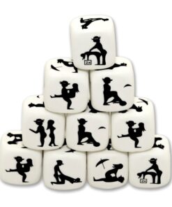DIABLO PICANTE - WHITE POSING DICE