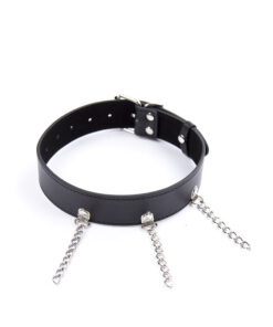 Alternative view of OHMAMA FETISH - FETISH NECKLACE WITH RINGS