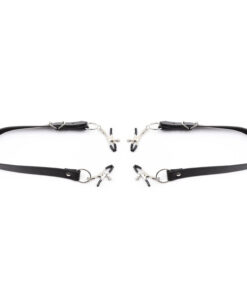 Alternative view of OHMAMA FETISH - CLITORIS CLAMPS WITH LEG STRAPS