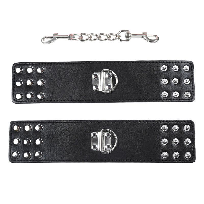 OHMAMA FETISH - WRIST RESTRAINTS SNAP FASTEN METAL - Image 5