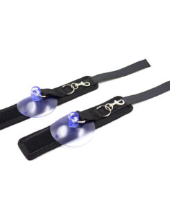Alternative view of OHMAMA FETISH - SUCTION CUP WRIST RESTRAINTS