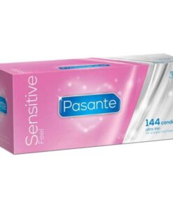 PASANTE - SENSITIVE ULTRAFINE CONDOMS 144 UNITS
