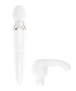 Alternative view of SATISFYER - DOUBLE WANDER APP WHITE