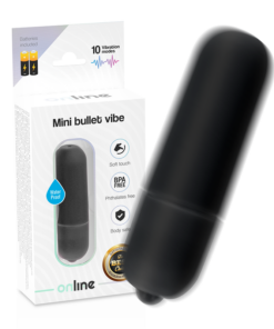ONLINE - MINI BULLET VIBE BLACK