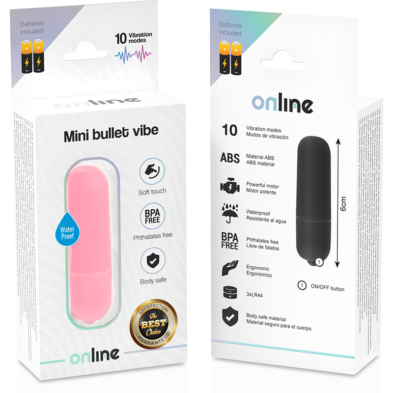 ONLINE - MINI BULLET VIBE PINK - Image 4