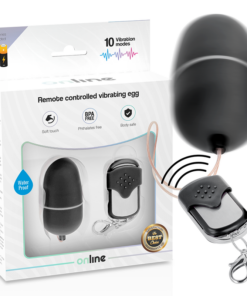 ONLINE - REMOTE CONTROL VIBRATING EGG M BLACK