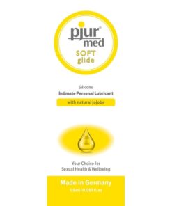 PJUR - MED SOFT GLIDE SILICONE LUBRICANT 1.5 ML
