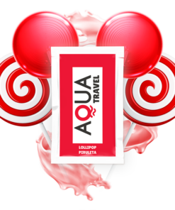 AQUA TRAVEL - LOLLIPOP FLAVOUR WATERBASED LUBRICANT 6 ML
