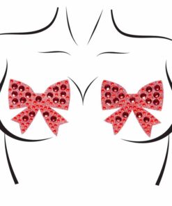 LEG AVENUE - BOWS NIPPLE COVERS ONE SIZE