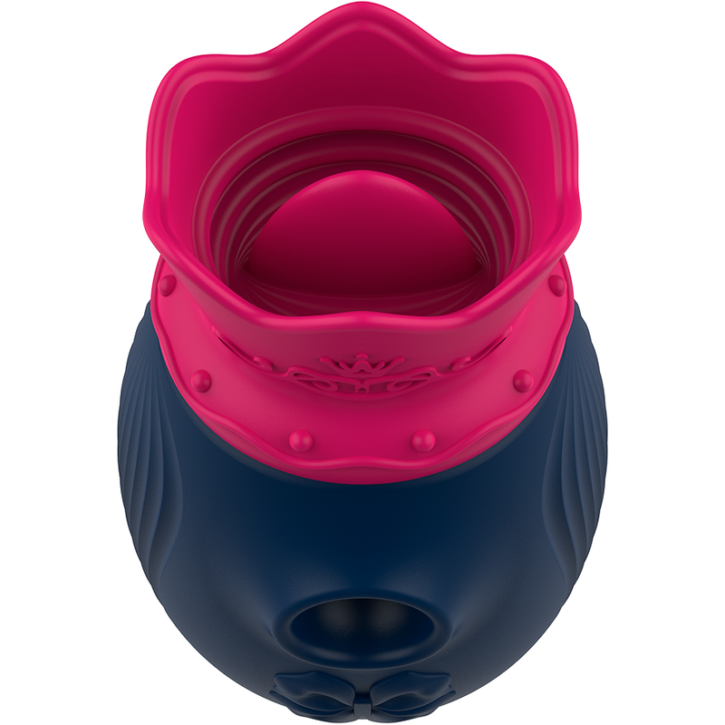 INTENSE - CLITORIS STIMULATOR 10 SUCTION AND LICKING MODES - BLUE - Image 3
