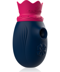 Alternative view of INTENSE - CLITORIS STIMULATOR 10 SUCTION AND LICKING MODES - BLUE