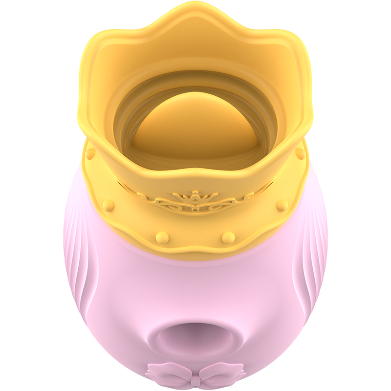 INTENSE - CLITORIS STIMULATOR 10 SUCTION AND LICKING MODES - PINK - Image 3
