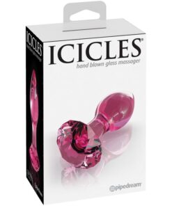 Alternative view of ICICLES - N. 79 GLASS ANAL PLUG
