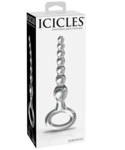 Alternative view of ICICLES - N. 67 GLASS ANAL PLUG