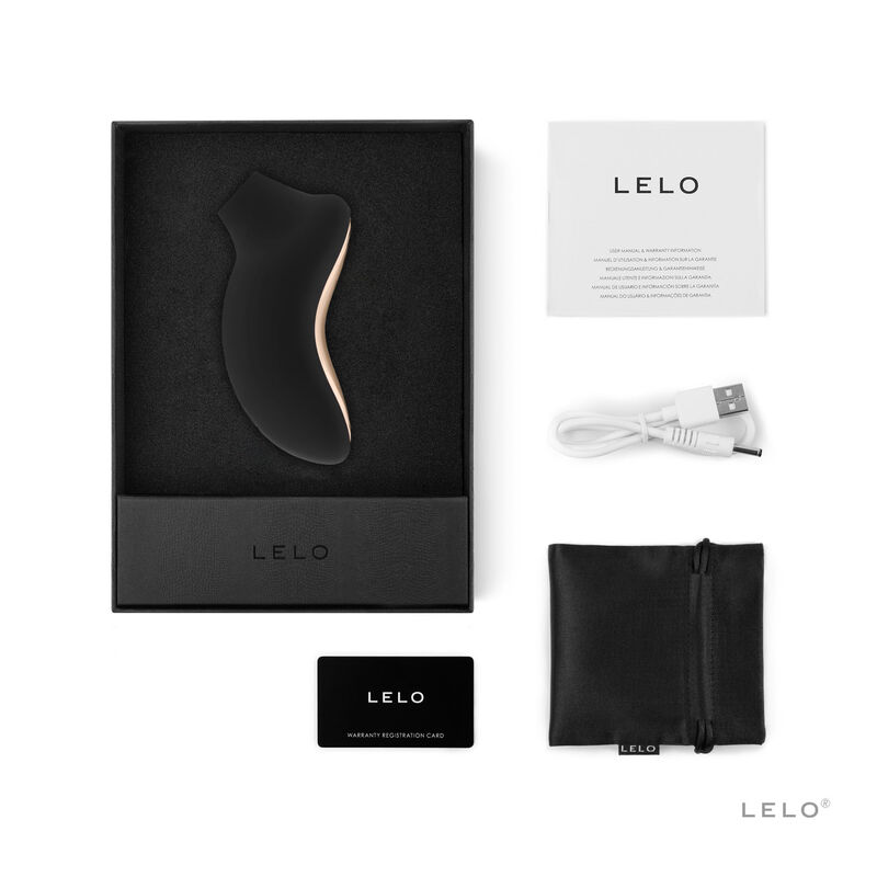 LELO - CLITORIS STIMULATOR SONA 2 BLACK - Image 4