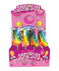 Alternative view of PRIDE - SPENCER  FLEETWOOD RAINBOW COCK LGBT LOLLIPOP