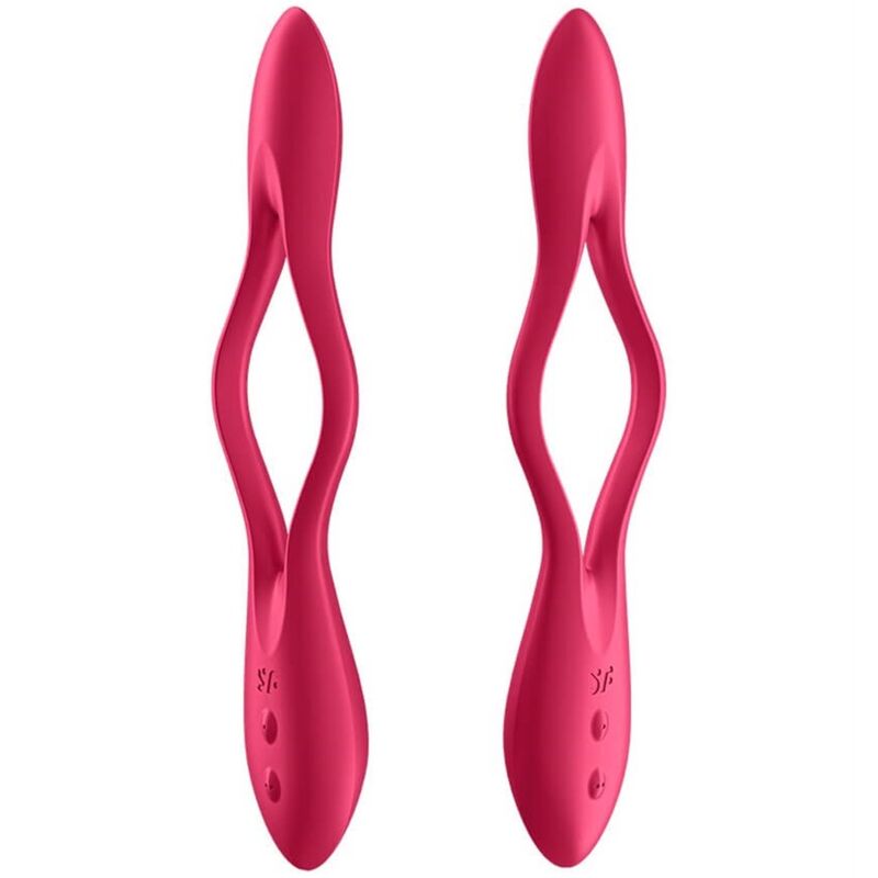 SATISFYER - ELASTIC JOY MULTI VIBRATOR RED - Image 2