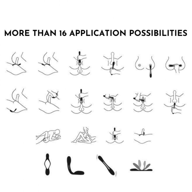 SATISFYER - ELASTIC JOY MULTI VIBRATOR RED - Image 5