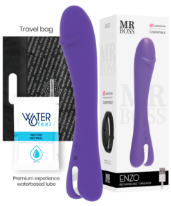 Alternative view of MR BOSS - ENZO VIBRATOR + WATCHME REMOTE CONTROL