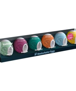 Alternative view of SATISFYER - MASTURBATOR EGGS 6 UNITS SET