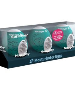 Alternative view of SATISFYER - 3 MASTURBATOR EGGS NAUGHTY
