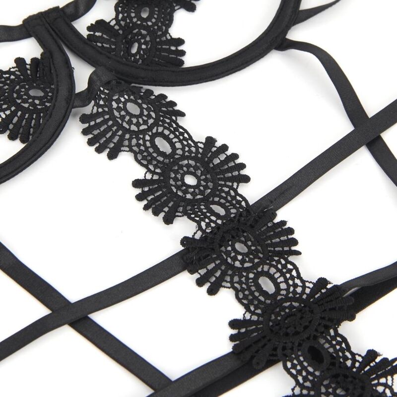 SUBBLIME STRAPPY LACE TEDDY S/M - Image 5