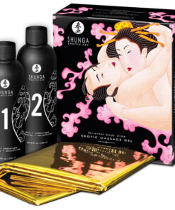 SHUNGA - ORIENTAL BODY TO BODY EROTIC MASSAGE GEL STRAWBERRIES AND CAVA