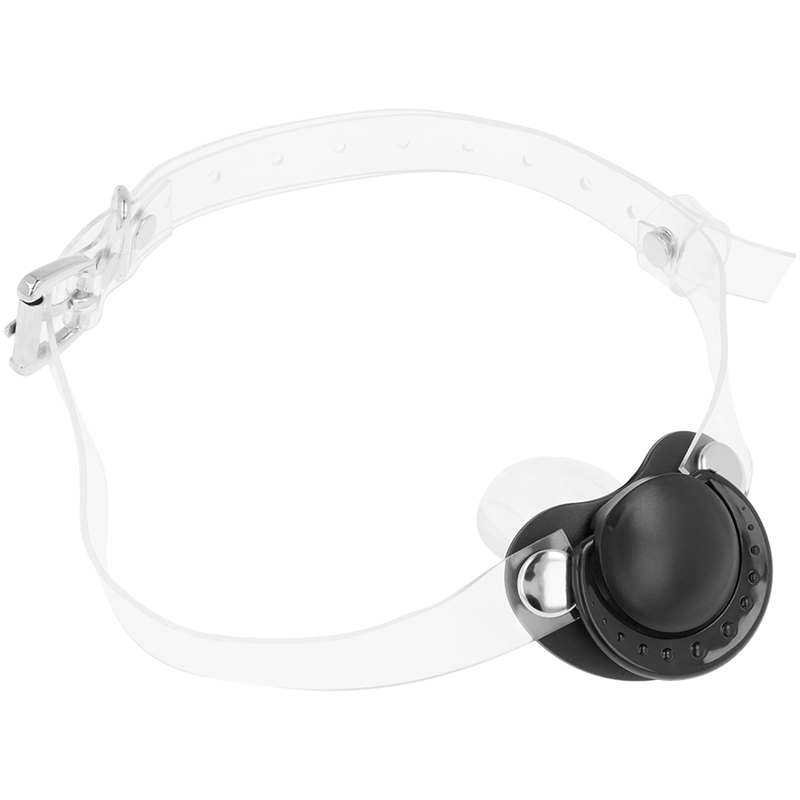 OHMAMA FETISH TRANSPARENT PACIFIER GAG - Image 2