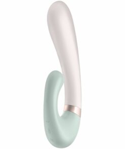 SATISFYER HEAT WAVE VIBRATOR APP - WHITE