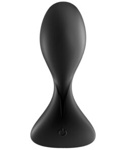 Alternative view of SATISFYER TRENDSETTER VIBRATING PLUG APP - GREEN