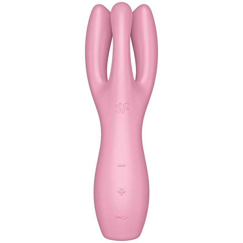 SATISFYER THREESOME 3 VIBRATOR - PINK - Image 3