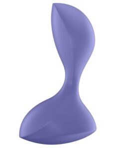 Alternative view of SATISFYER - SWEET SEAL VIBRATING PLUG APP VIOLET