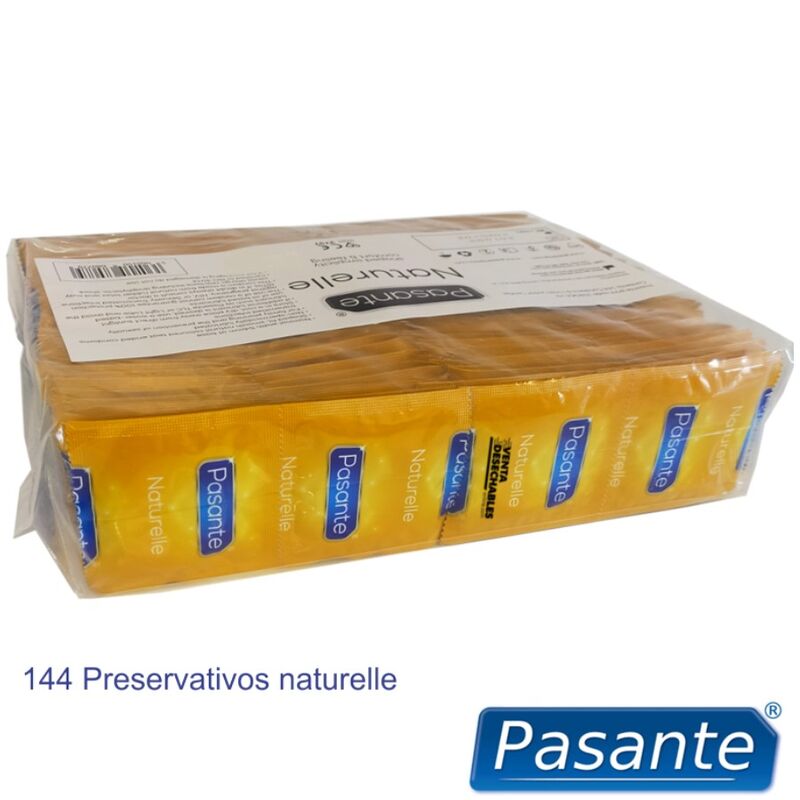 PASANTE - CONDOMS NATURELLE BAG 144 UNITS - Image 2