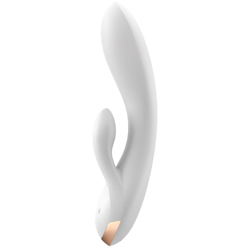 SATISFYER DOUBLE FLEX VIBRATOR APP - BLACK - Image 2