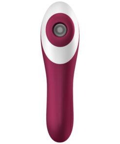 Alternative view of SATISFYER - DUAL CRUSH AIR PULSE VIBRATOR