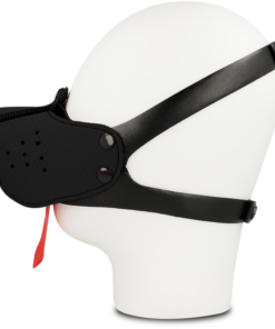 Alternative view of OHMAMA FETISH DOG MUZZLE - BLACK