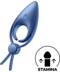 SATISFYER SNIPER  RING VIBRATOR BLUE