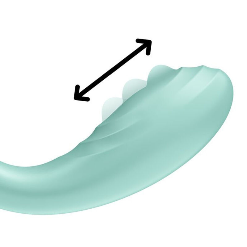 SATISFYER RRROLLING PLEASURE G-SPOT VIBRATOR - WHITE - Image 2