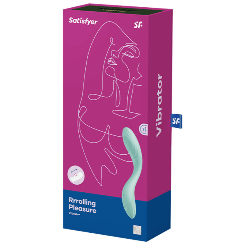 SATISFYER RRROLLING PLEASURE G-SPOT VIBRATOR - WHITE - Image 5