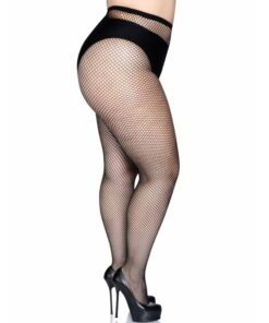Alternative view of LEG AVENUE - FISHNET PANTYHOSE PLUS SIZE