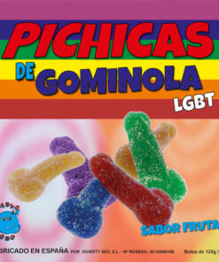 PRIDE - GUMMY PENIS FRUITS WITH SUGAR LGBT