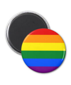 PRIDE - LGBT FLAG MAGNET
