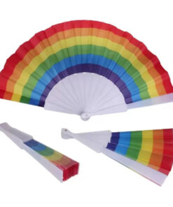 PRIDE - LGBT FLAG FABRIC FAN