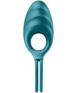 Alternative view of SATISFYER - SWORDSMAN ANILLO VIBRADOR VERDE