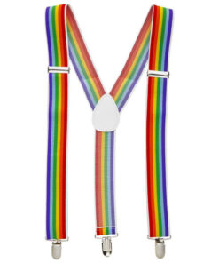 PRIDE - LGBT FLAG SUSPENDERS