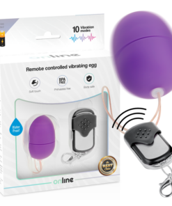 ONLINE - REMOTE CONTROL VIBRATING EGG S PURPLE